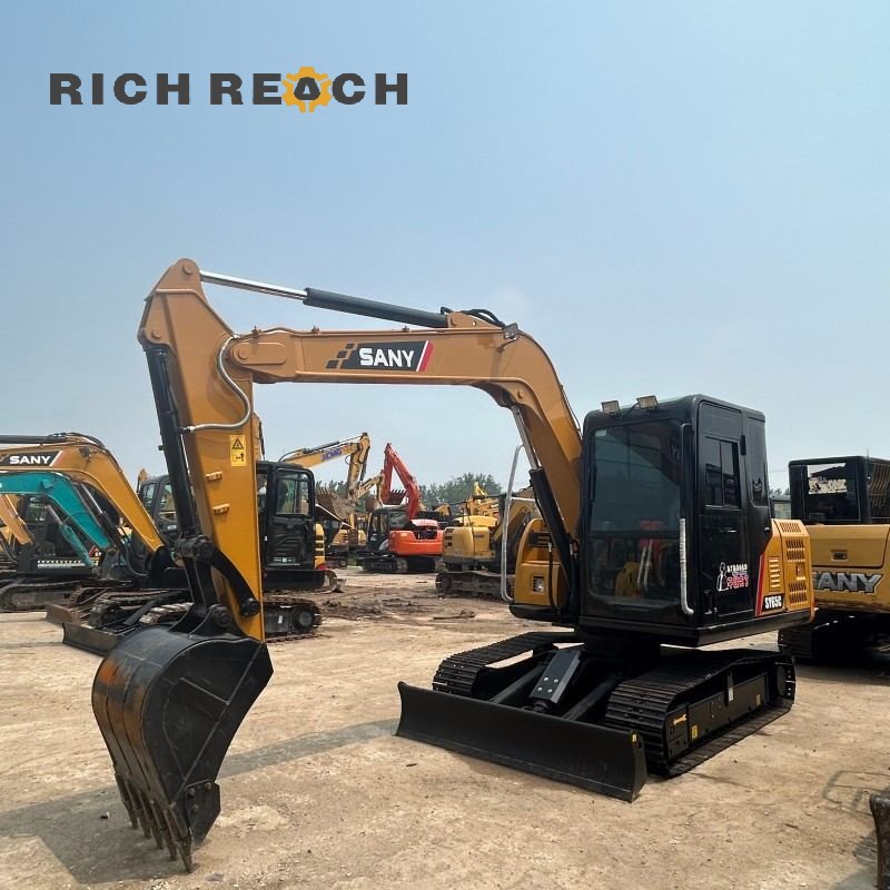 Engine compartment of a 2020 SANY 65C excavator, priced at $13,889